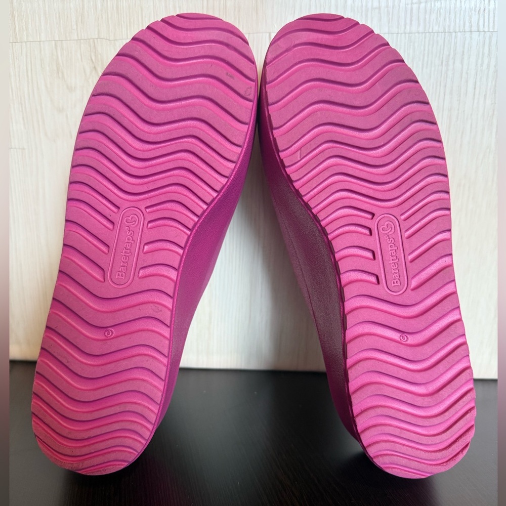 BareTraps Parvati Platform Slide Sandals Women’s 8 Magenta Open Wedge Summer EUC - Picture 8 of 9